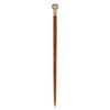 Design Toscano Empress Collection: Direct Path Compass Solid Hardwood Walking Stick TV6170